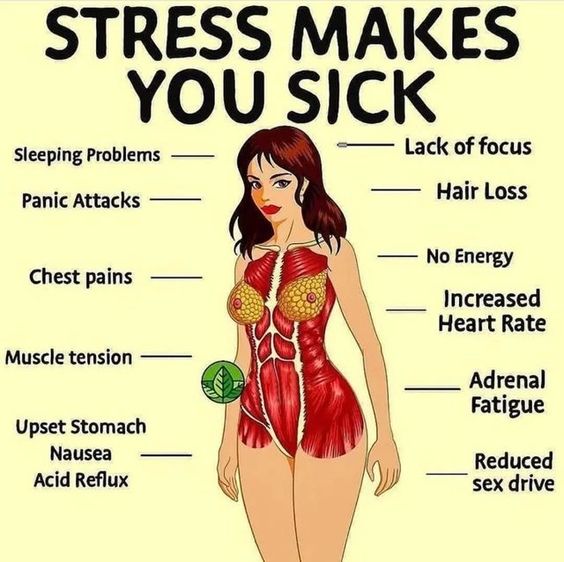 Foto Ilustrasi: Apa Pengaruh Stres Terhadap Pencernaan? (Pinterest/instagram.com)