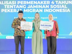 Menaker Ida Fauziah Nilai PMI Dianjurkan Jadi Peserta BPJS Ketenagakerjaan