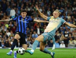 Haaland Tak Cetak Gol, Man Metropolis vs Inter Imbang