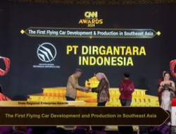 PT Dirgantara Indonesia Raih The First Flying Automobile Manufacturing